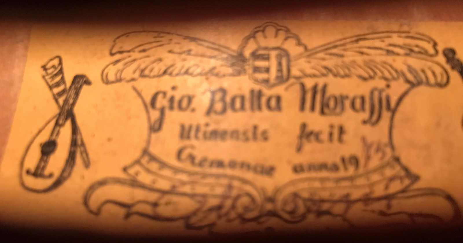 Gio batta best sale morassi violin price